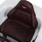 Leather Seat of Bentley EXP 12 Electric Ride-On Speed Car White