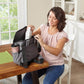 Contours Explore 2-Stage Portable Booster Seat and Diaper Bag - Lifestyle