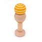 Fair and Green Swirl Rattle Yellow