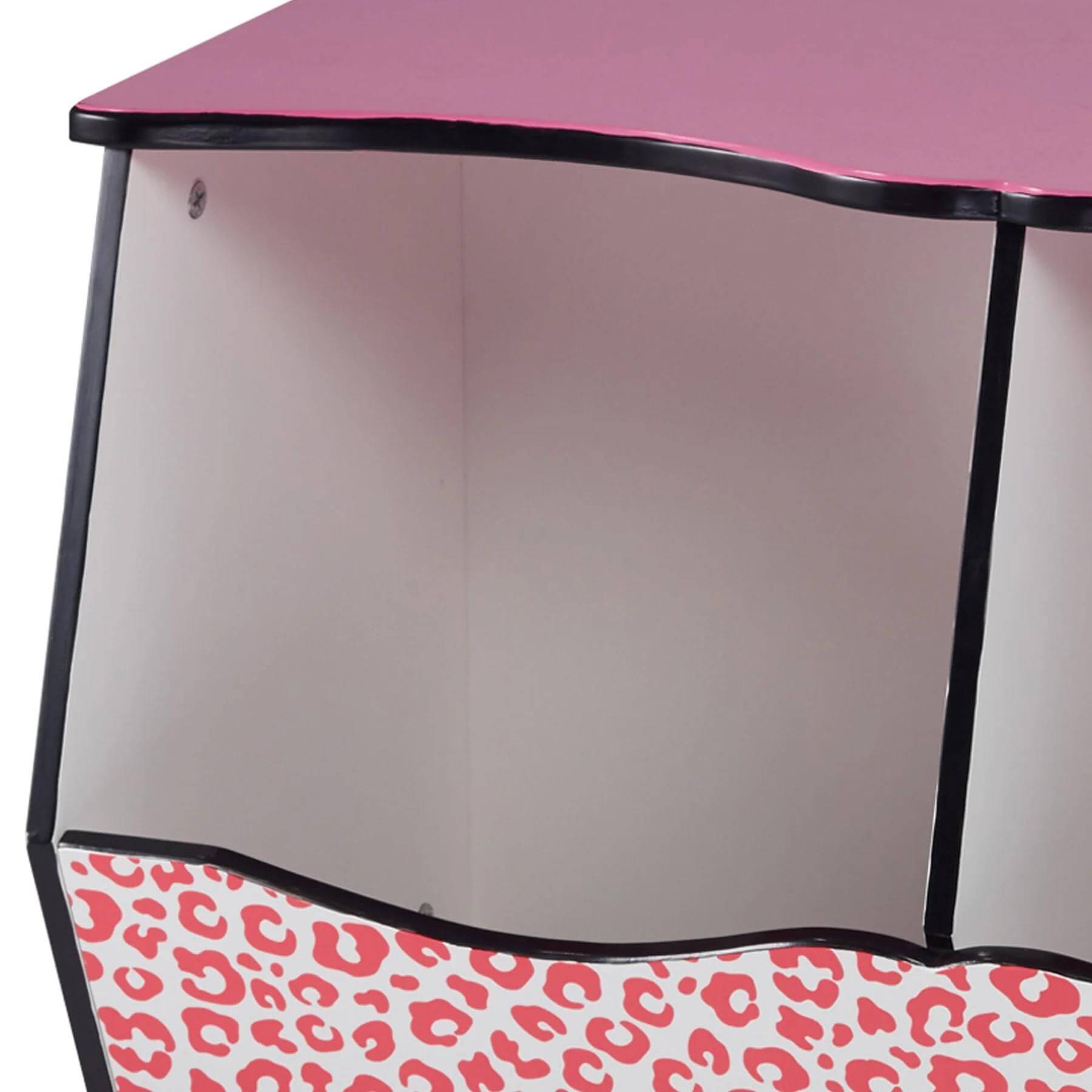 Detail View of Fantasy Fields Fashion Leopard Prints Miranda Toy Cubby Storage