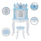 Fantasy Fields Kids Dreamland Castle Vanity Set Blue