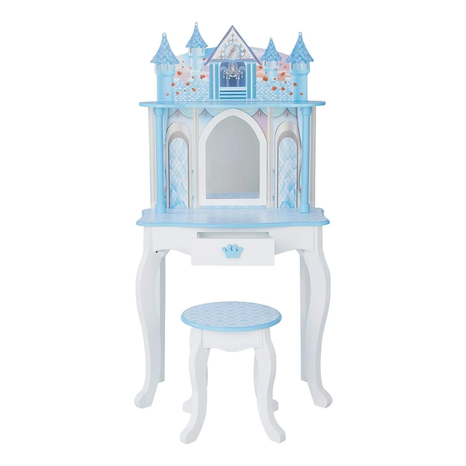 Fantasy Fields Kids Dreamland Castle Vanity Set Blue