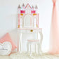 Fantasy Fields Kids Dreamland Castle Vanity Set White/Pink