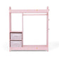 Fantasy Fields Kids Freestanding Clothing Rack Pink