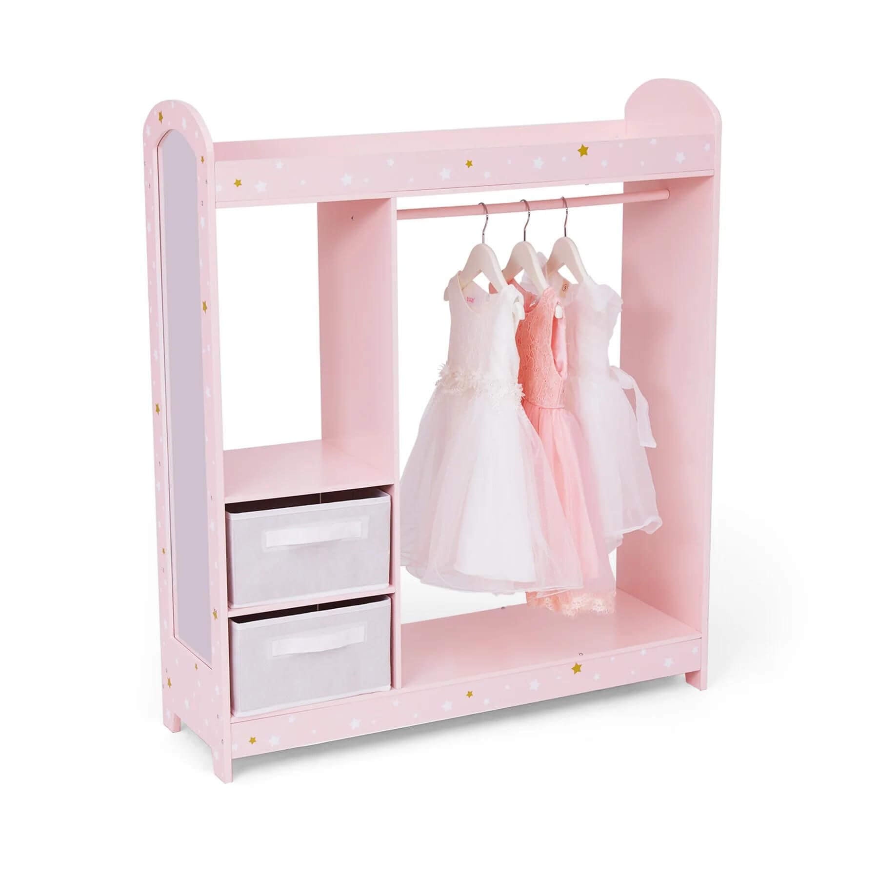 Fantasy Fields Kids Freestanding Clothing Rack Pink