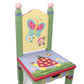 Detail View of Fantasy Fields Kids Painted Wooden Magic Garden Chair