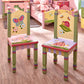 Fantasy Fields Kids Painted Wooden Magic Garden Chairs