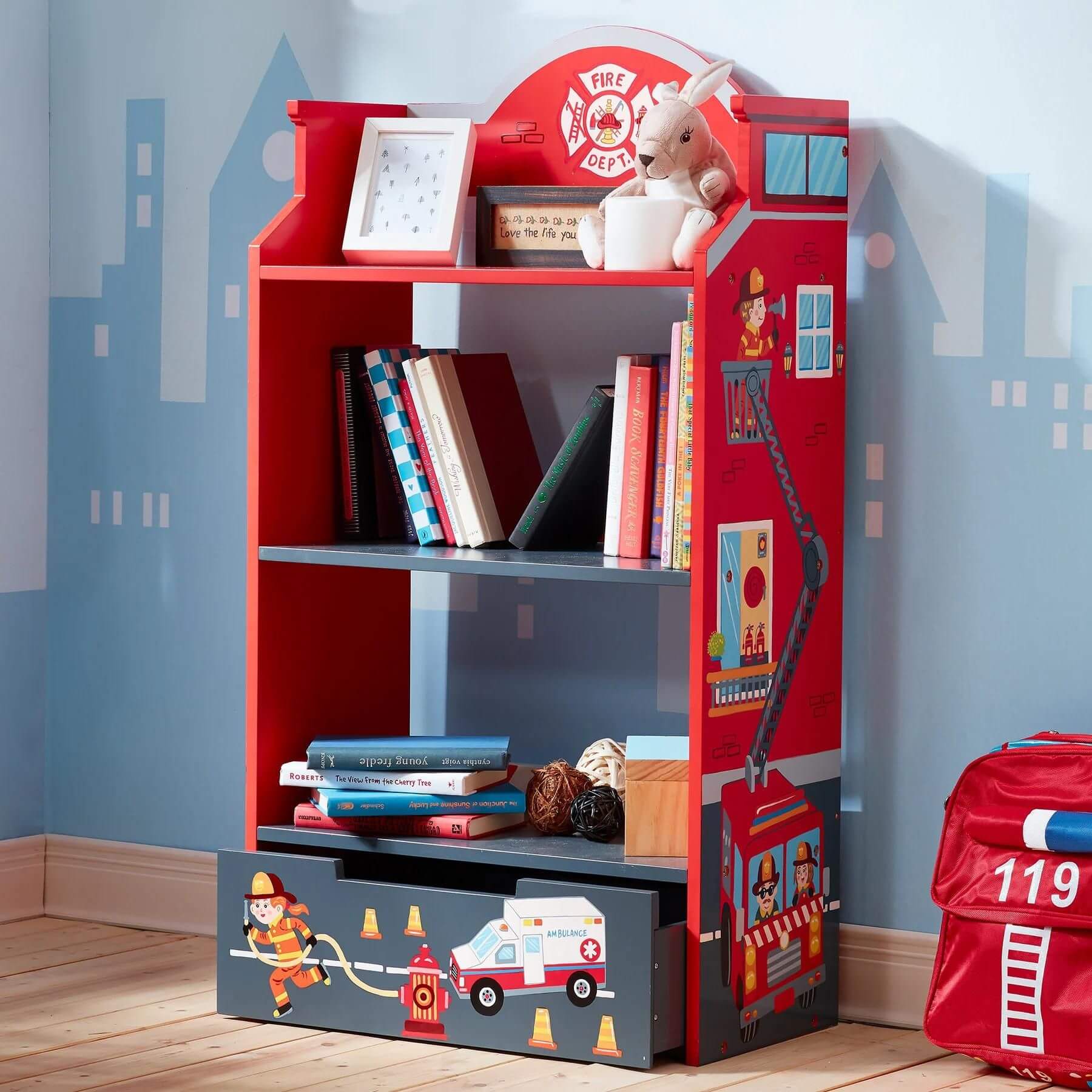 Fantasy Fields Little Fire Fighters Bookshelf