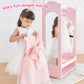 Girl Playing Fantasy Fields Little Princess Clothing Rack