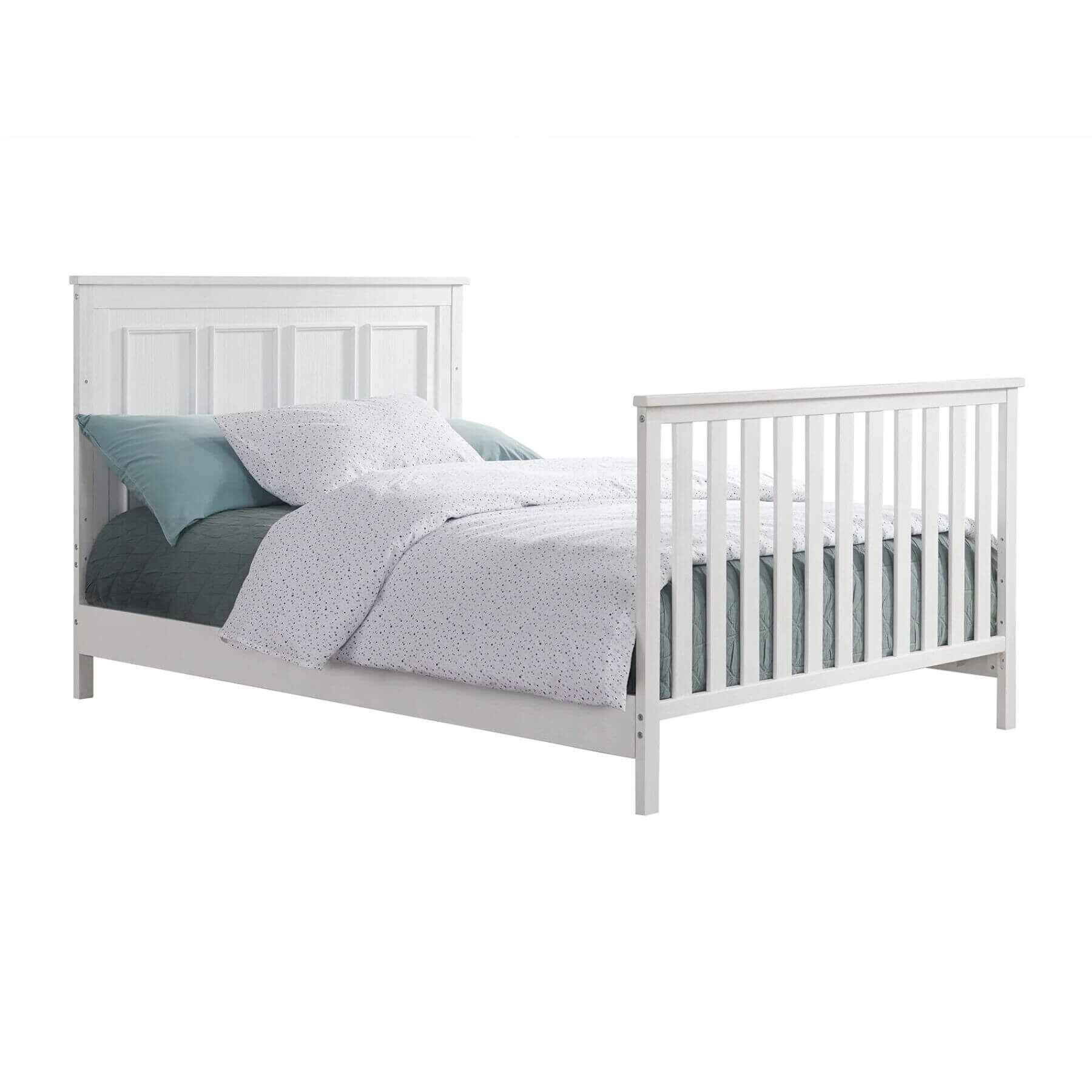 Oxford Baby Farmington 4-in-1 Convertible Crib Rustic White