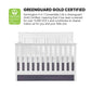 Oxford Baby Farmington 4-in-1 Convertible Crib Rustic White