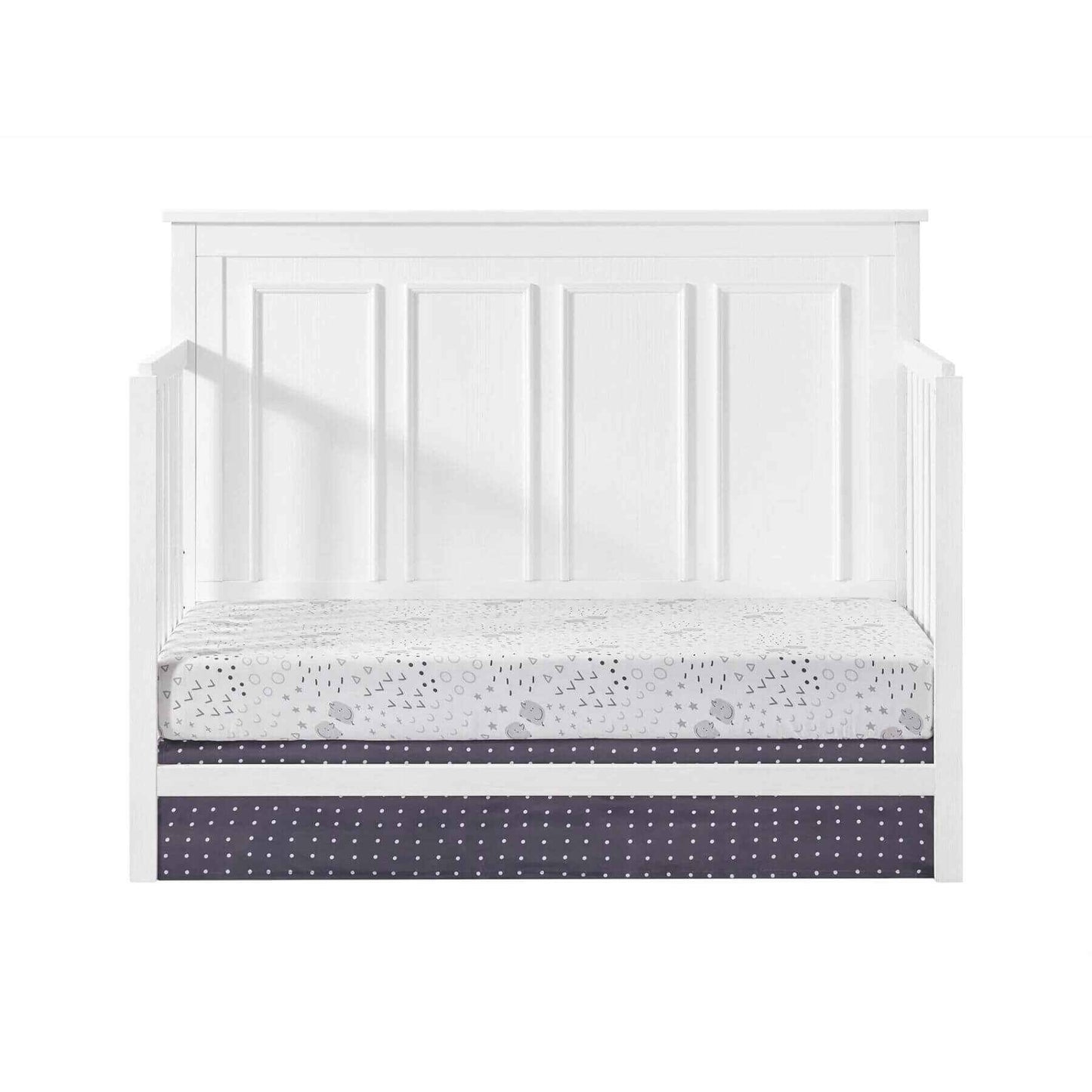 Oxford Baby Farmington 4-in-1 Convertible Crib Rustic White