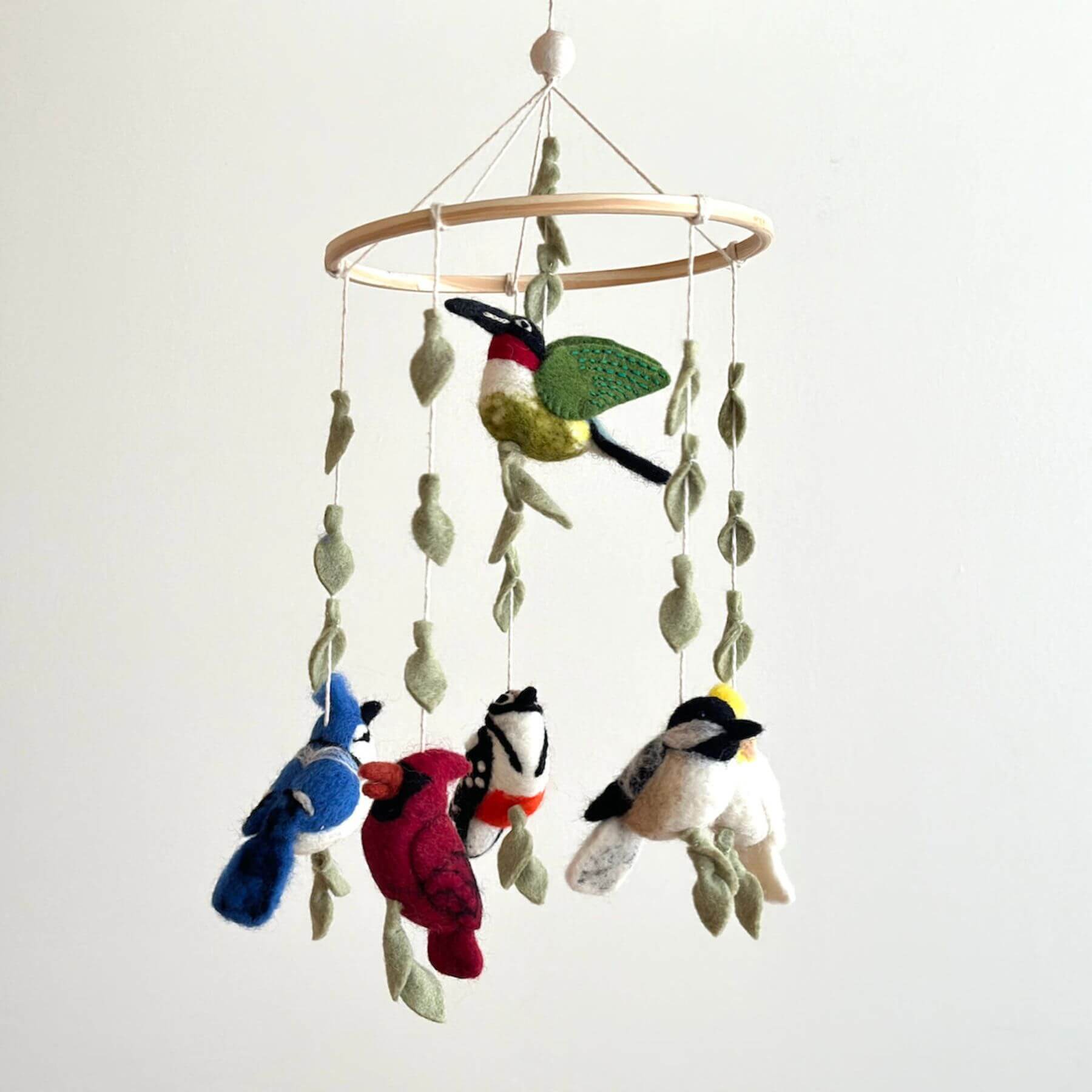 Ganapati Crafts Co. Felt Bird Baby Mobile