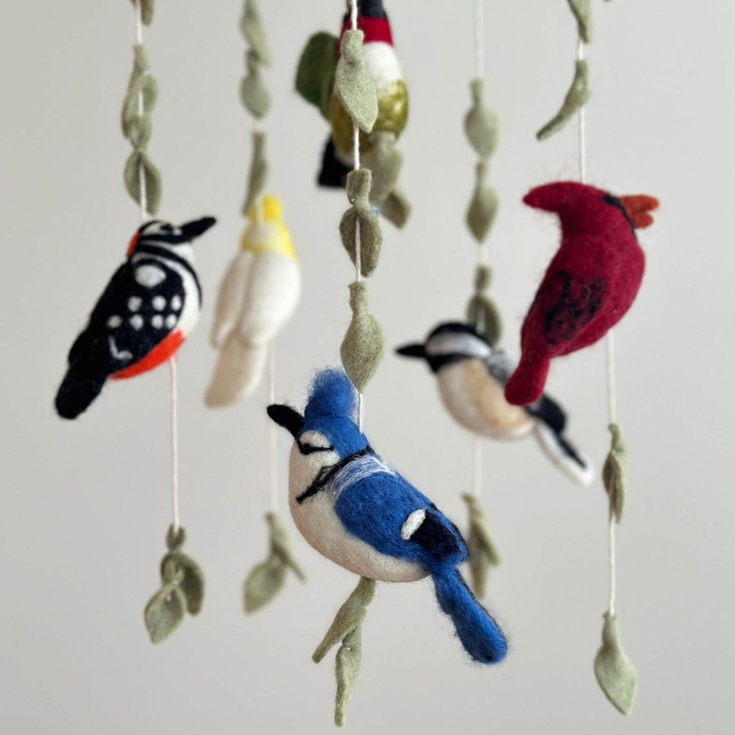 Ganapati Crafts Co. Felt Bird Baby Mobile