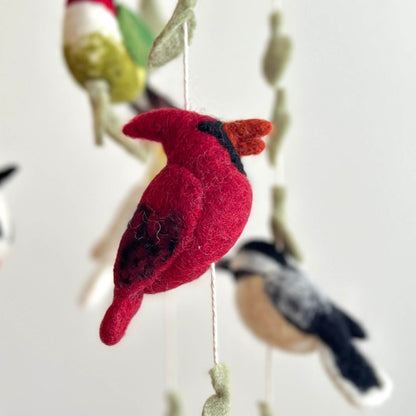 Ganapati Crafts Co. Felt Bird Baby Mobile