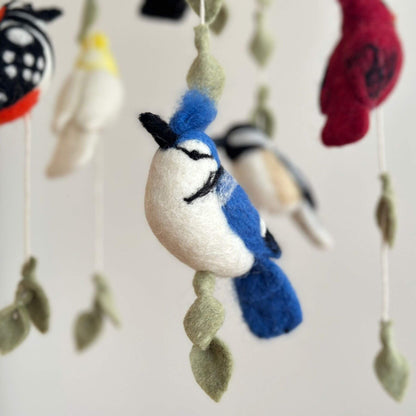 Ganapati Crafts Co. Felt Bird Baby Mobile