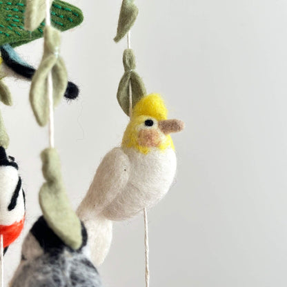 Ganapati Crafts Co. Felt Bird Baby Mobile