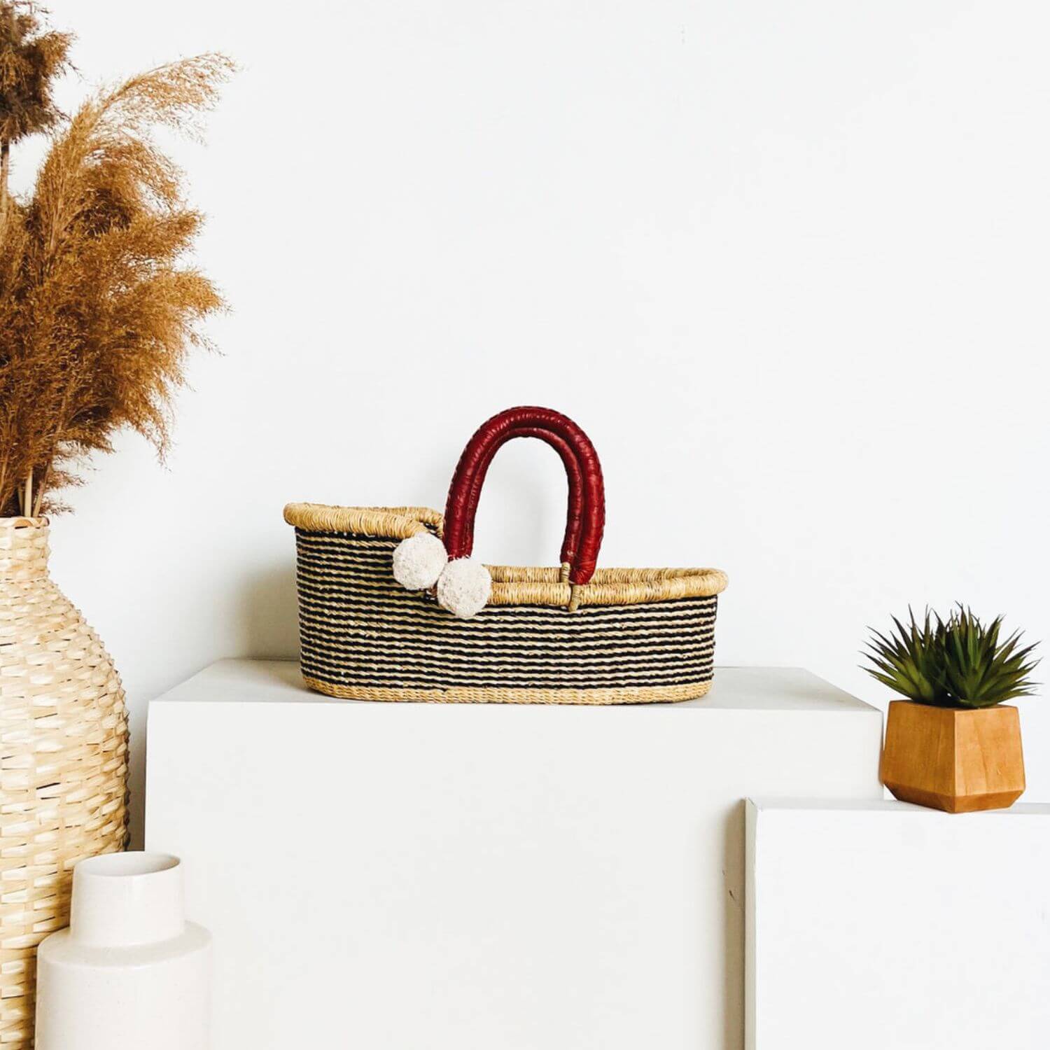 Plum+Sparrow Fig Mini Moses Basket