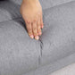 Detail of HOMCOM Floor Chair for Adults Floor Sofa Bed Gray