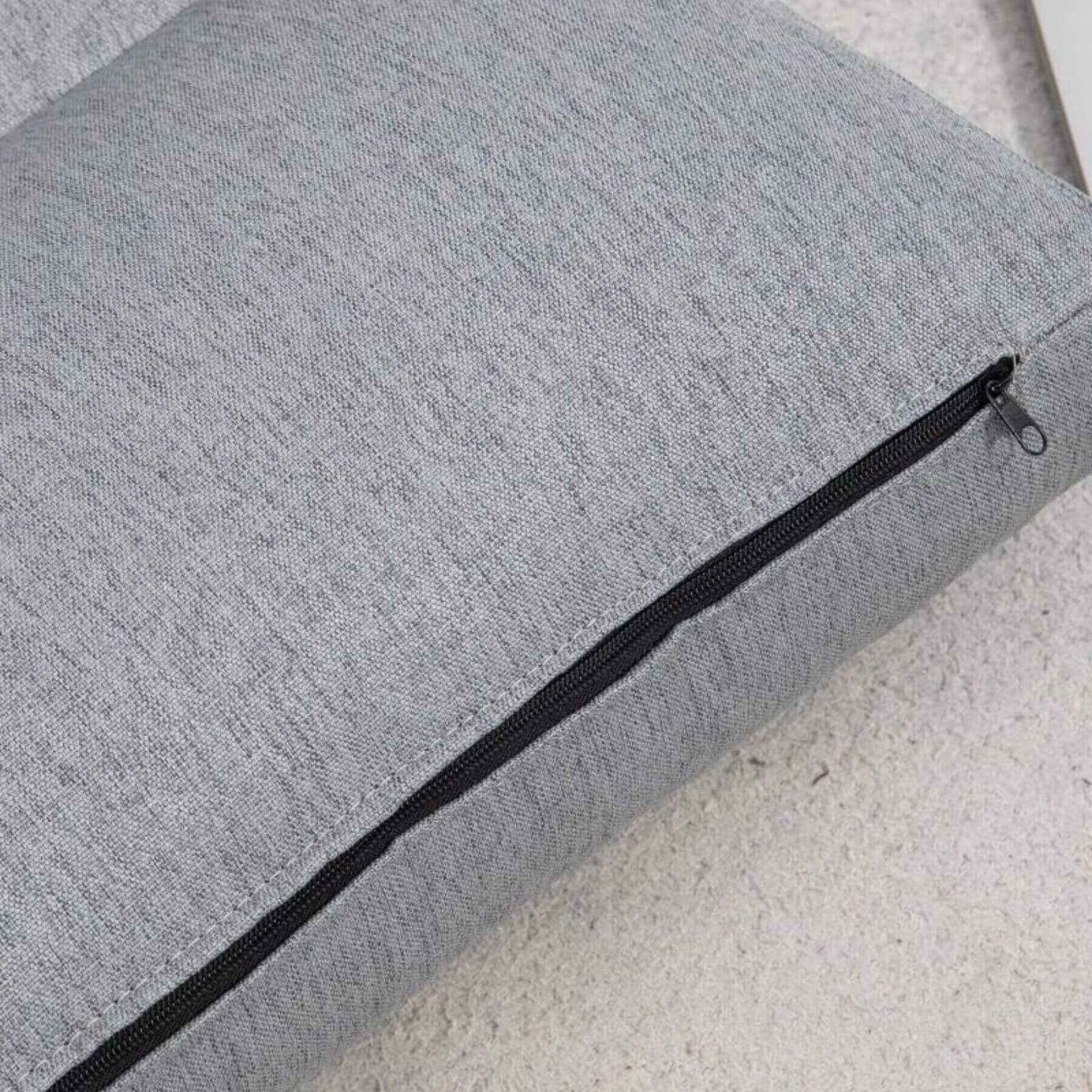 Detail of HOMCOM Floor Chair for Adults Floor Sofa Bed Gray