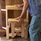 Unfolding Busy Kids Fold 'N Store Step Stool Natural