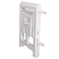 Folded Busy Kids Fold 'N Store Step Stool White