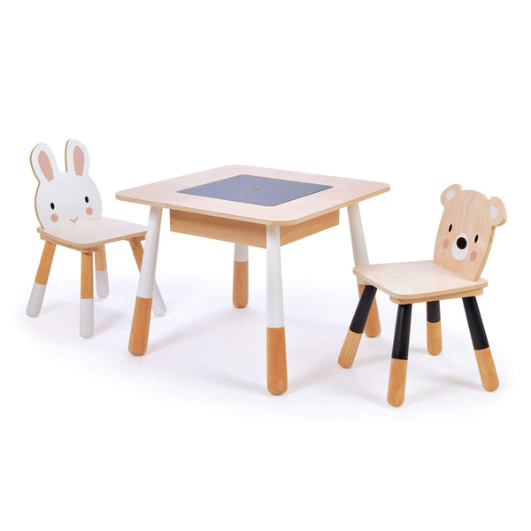 Tender Leaf Forest Table and Chairs on a white background