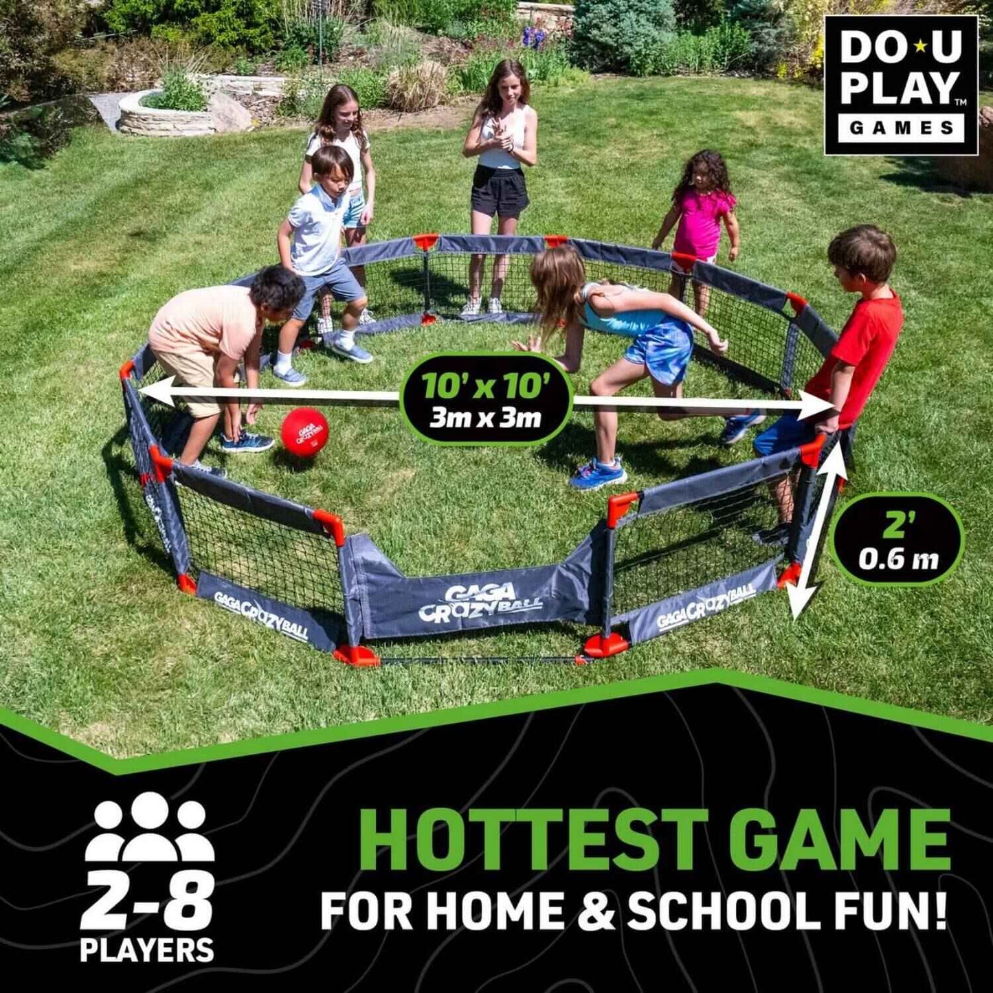 Kids Playing DO-U-PLAY GAGA CrazyBall Game