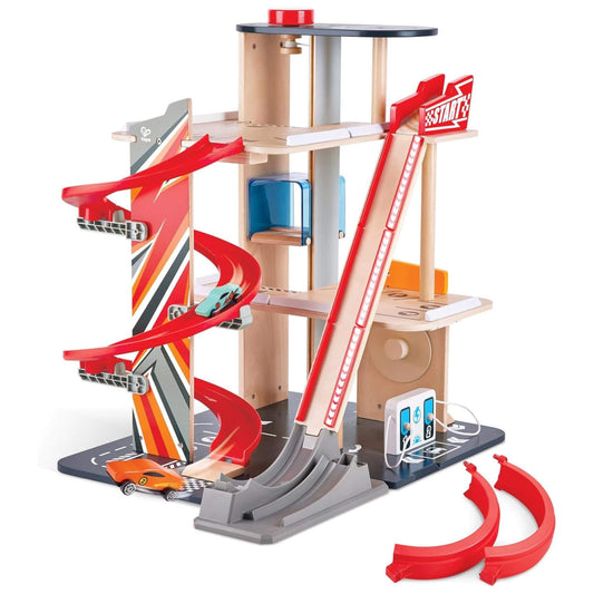 Hape Gearhead Stunt Garage