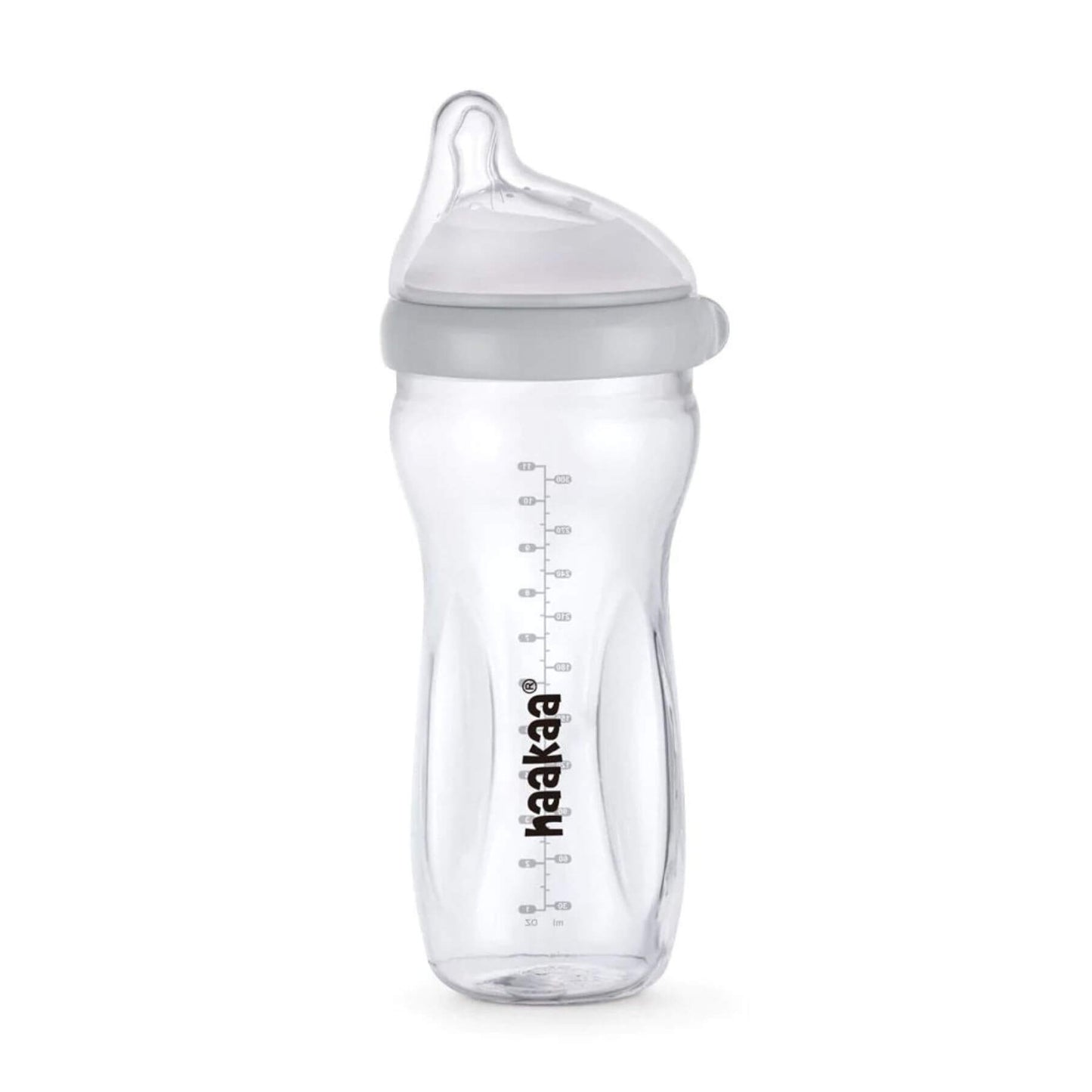 Haakaa Generation 3 Glass Baby Bottle Grey