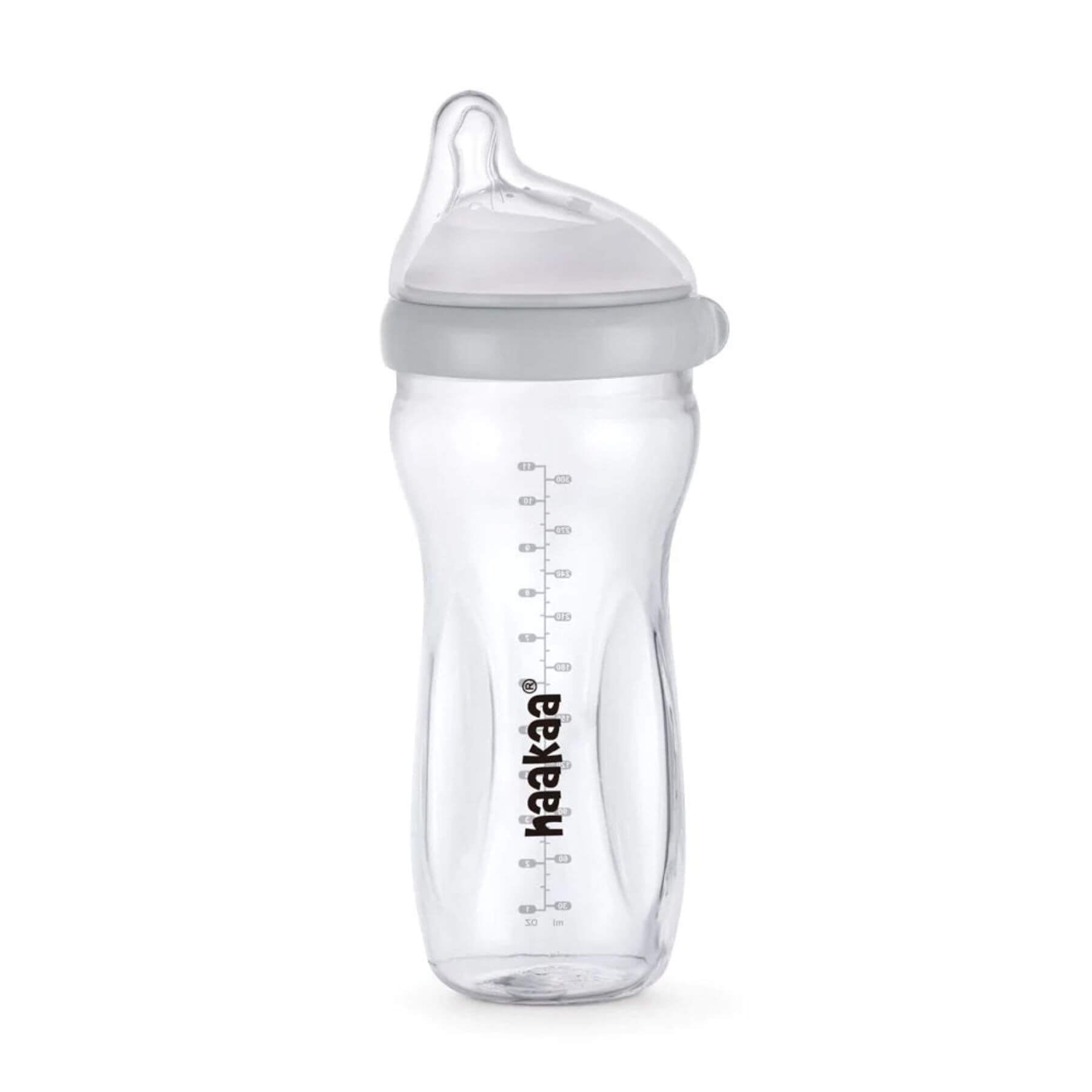Haakaa Generation 3 Glass Baby Bottle Grey