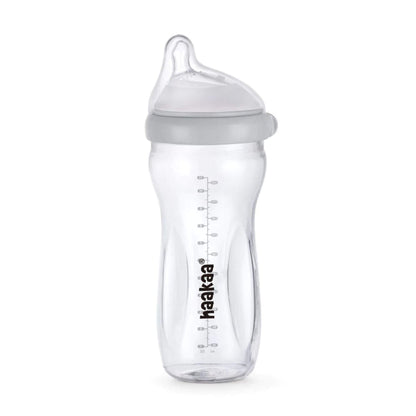 Haakaa Generation 3 Glass Baby Bottle Grey