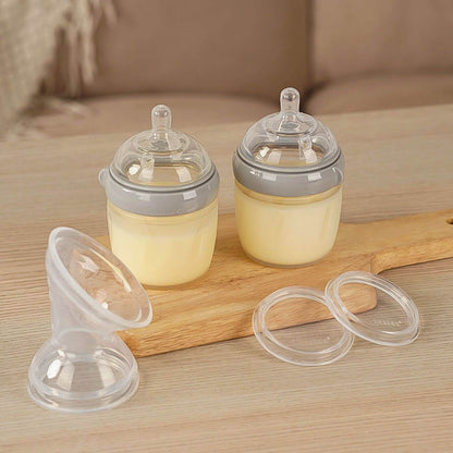 Haakaa Gen 3 Silicone Breast Pump and Bottle Pack 160 ml/6 oz