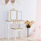 Teamson Kids Gisele Polka Dot Vanity Playset White/Gold