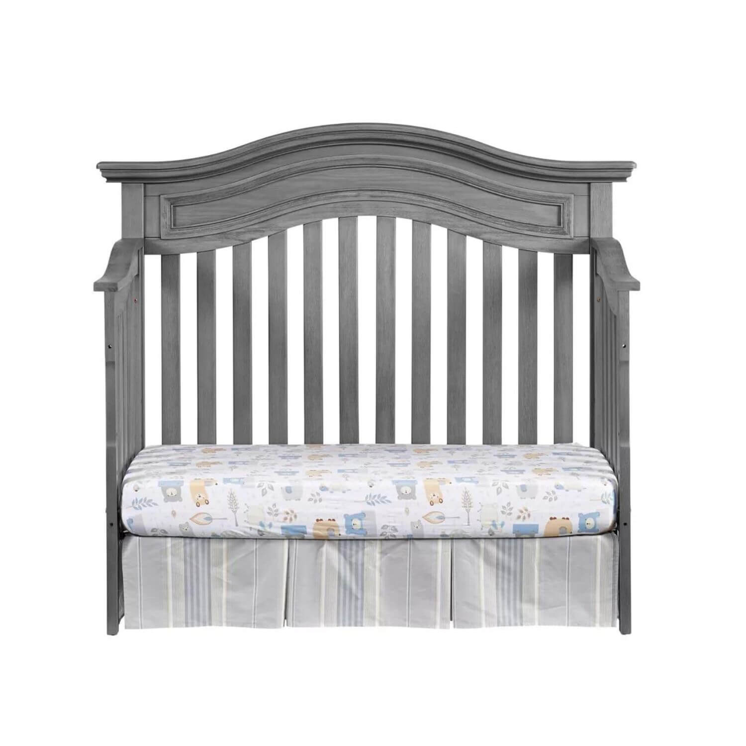 Oxford Baby Glenbrook 4-in-1 Convertible Crib | Graphite Gray