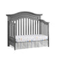 Oxford Baby Glenbrook 4-in-1 Convertible Crib | Graphite Gray