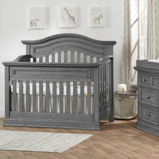 Oxford Baby Glenbrook 4-in-1 Convertible Crib | Graphite Gray