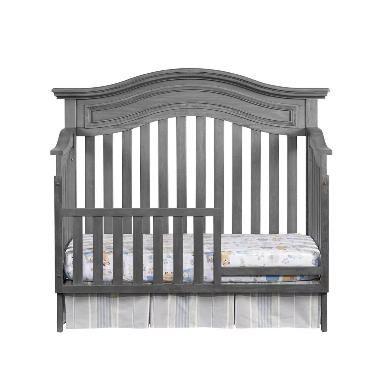 Oxford Baby Glenbrook 4-in-1 Convertible Crib | Graphite Gray