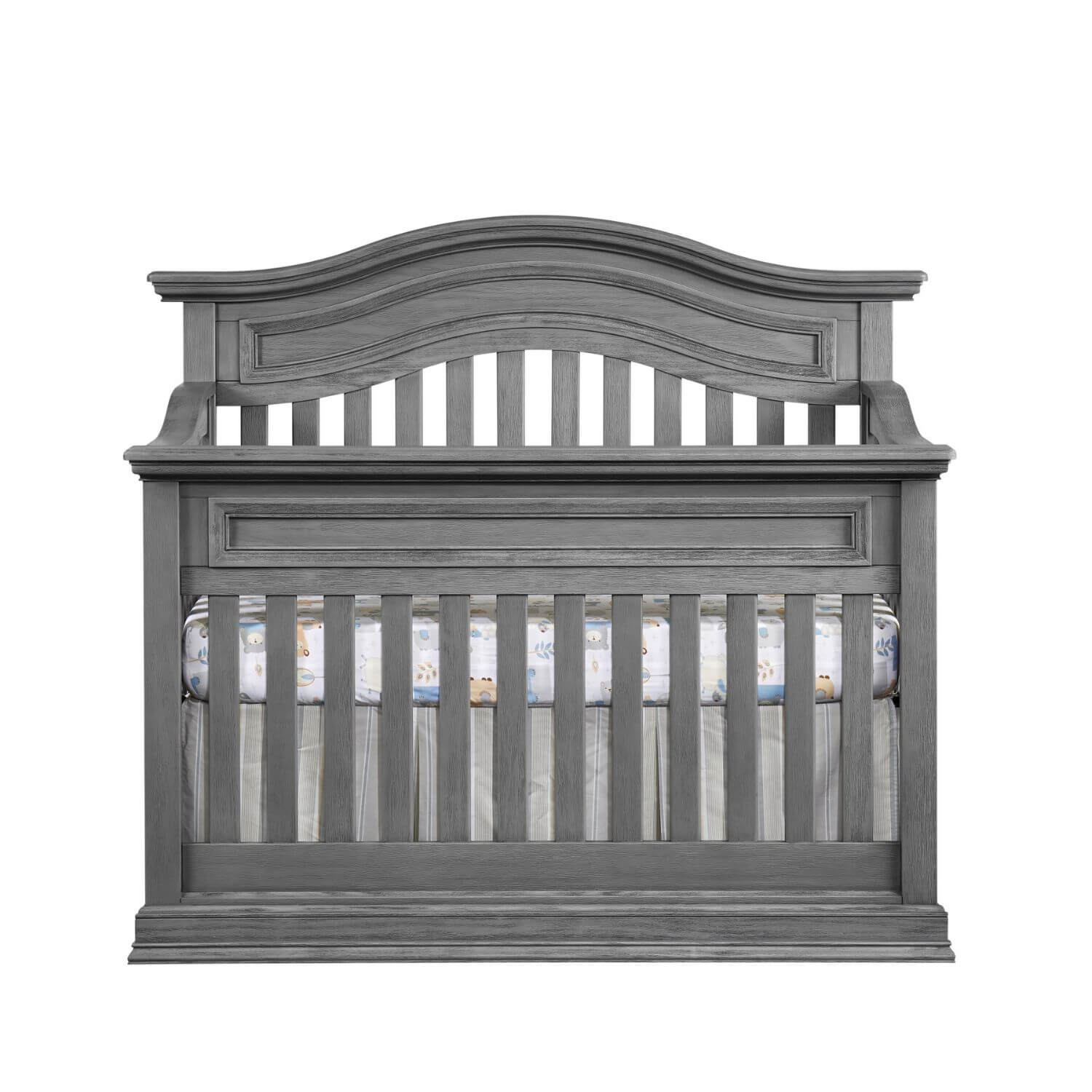 Oxford Baby Glenbrook 4-in-1 Convertible Crib | Graphite Gray