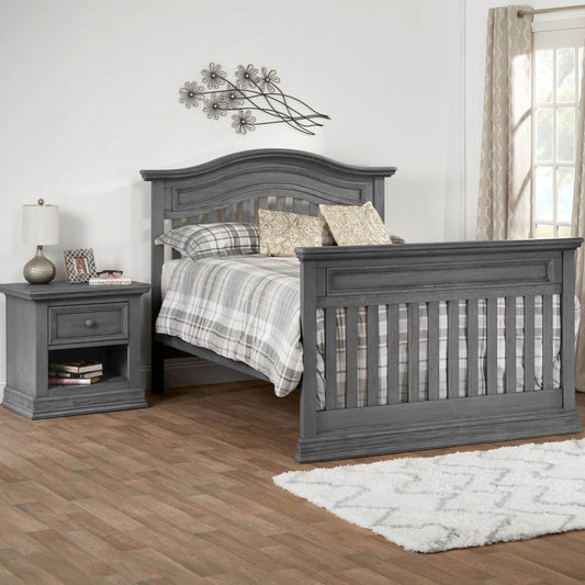 Oxford Baby Glenbrook Full Bed Conversion Kit | Graphite Gray