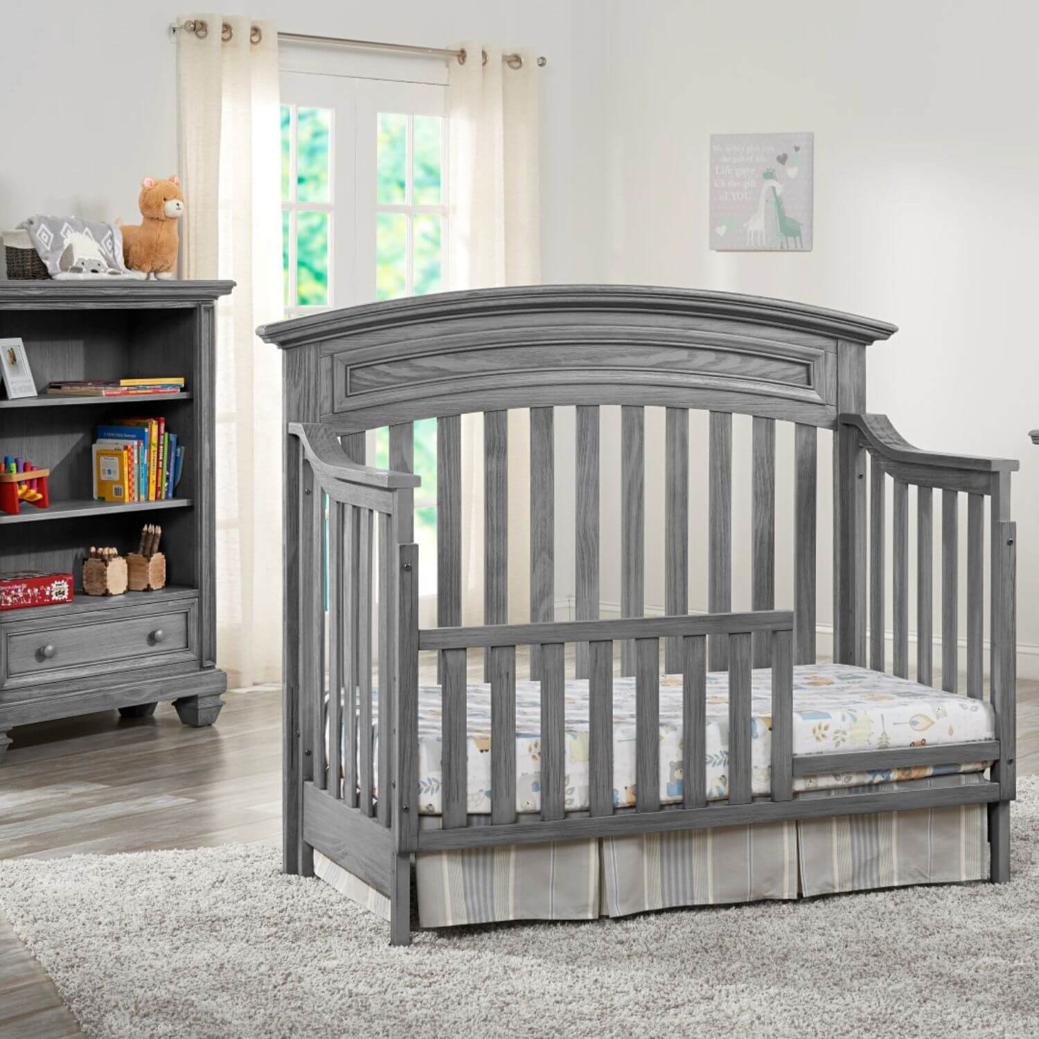 Oxford Baby Glenbrook Guard Rail | Graphite Gray