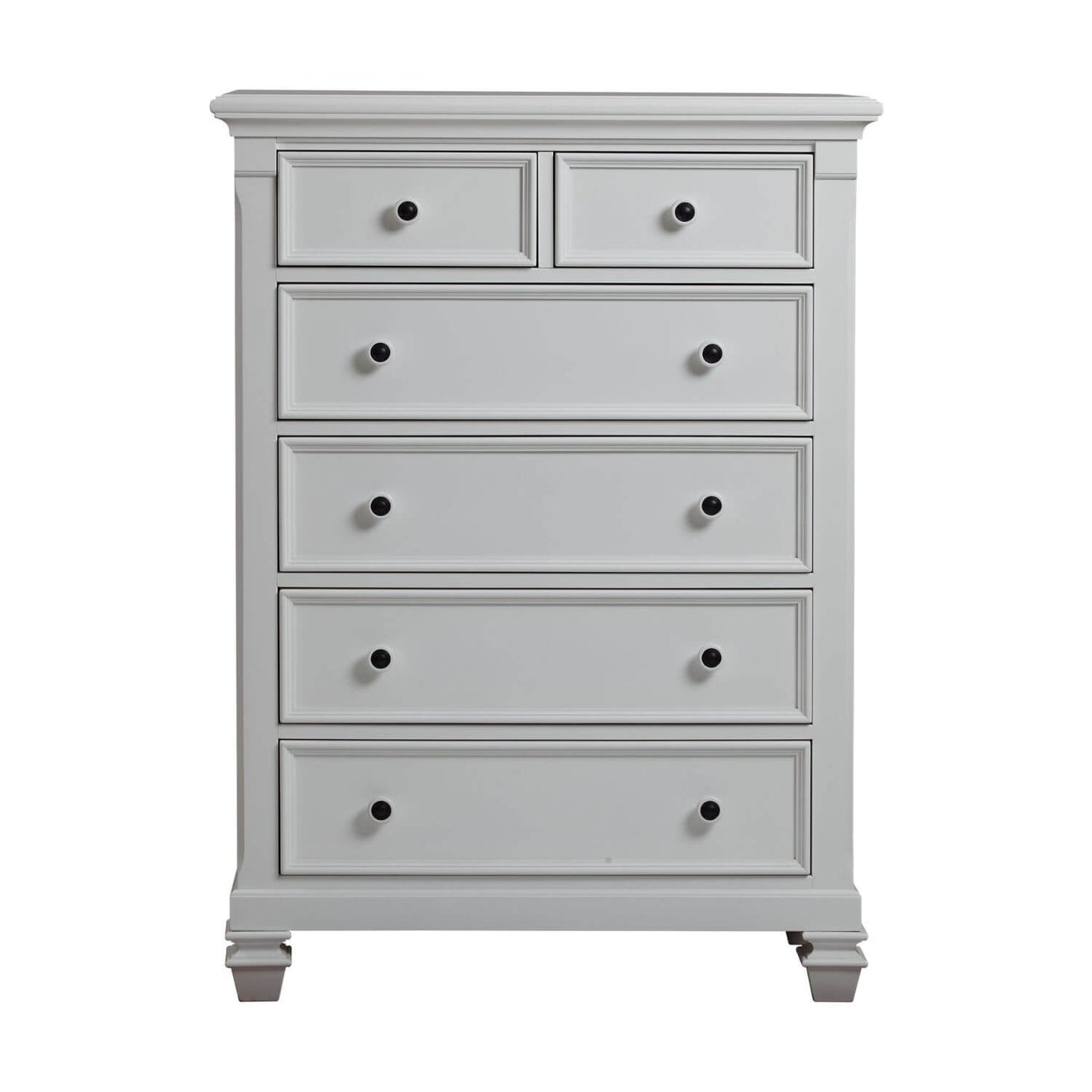 Glendale 6 Drawer Chest Pure White