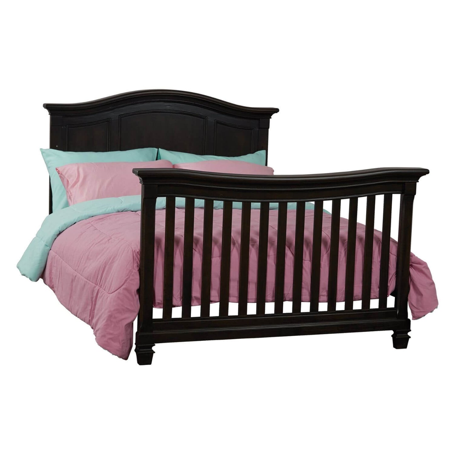 Glendale 4-in-1 Convertible Crib Charcoal Brown