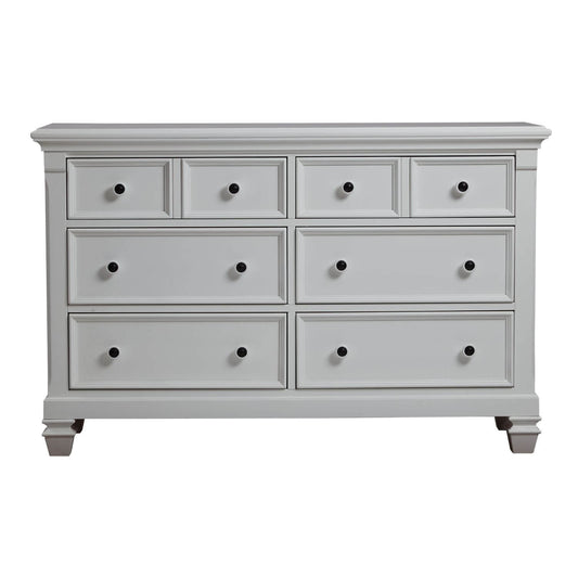 Glendale 6 Drawer Dresser Pure White