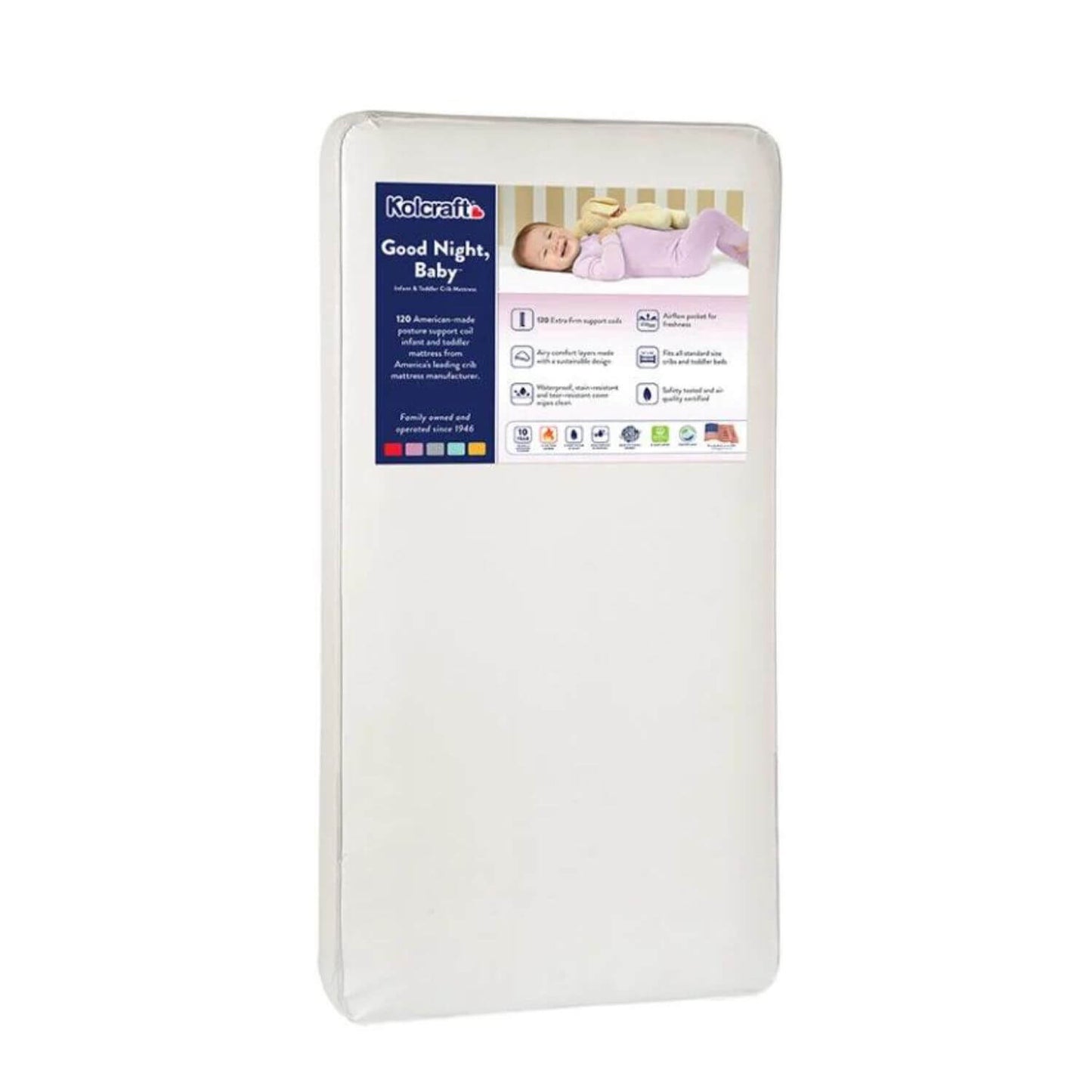 Kolcraft Good Night Baby Crib Mattress