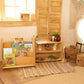 Goodevas 2in1 Montessori Shelves Set – Bookshelf & Toy Shelf