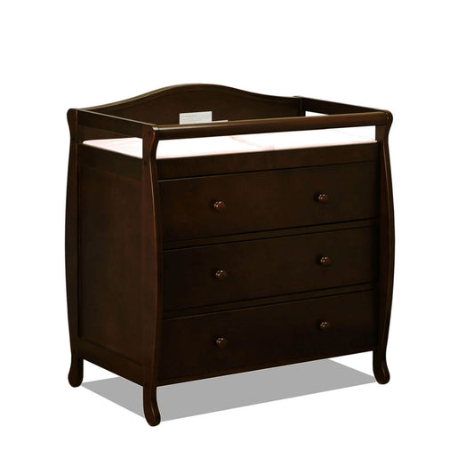 AFG Grace 3-Drawer Changing Table Espresso