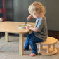 Kid Sitting on RAD Children's Furniture Grow Stool