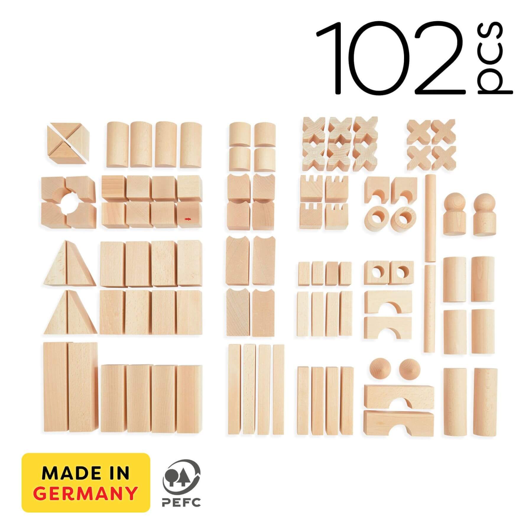 HABA Building Blocks 102 Piece