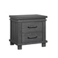 Soho Baby Hampton 2-Drawer Nightstand | Canyon Gray